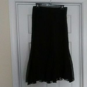WD-NY Long black skirt